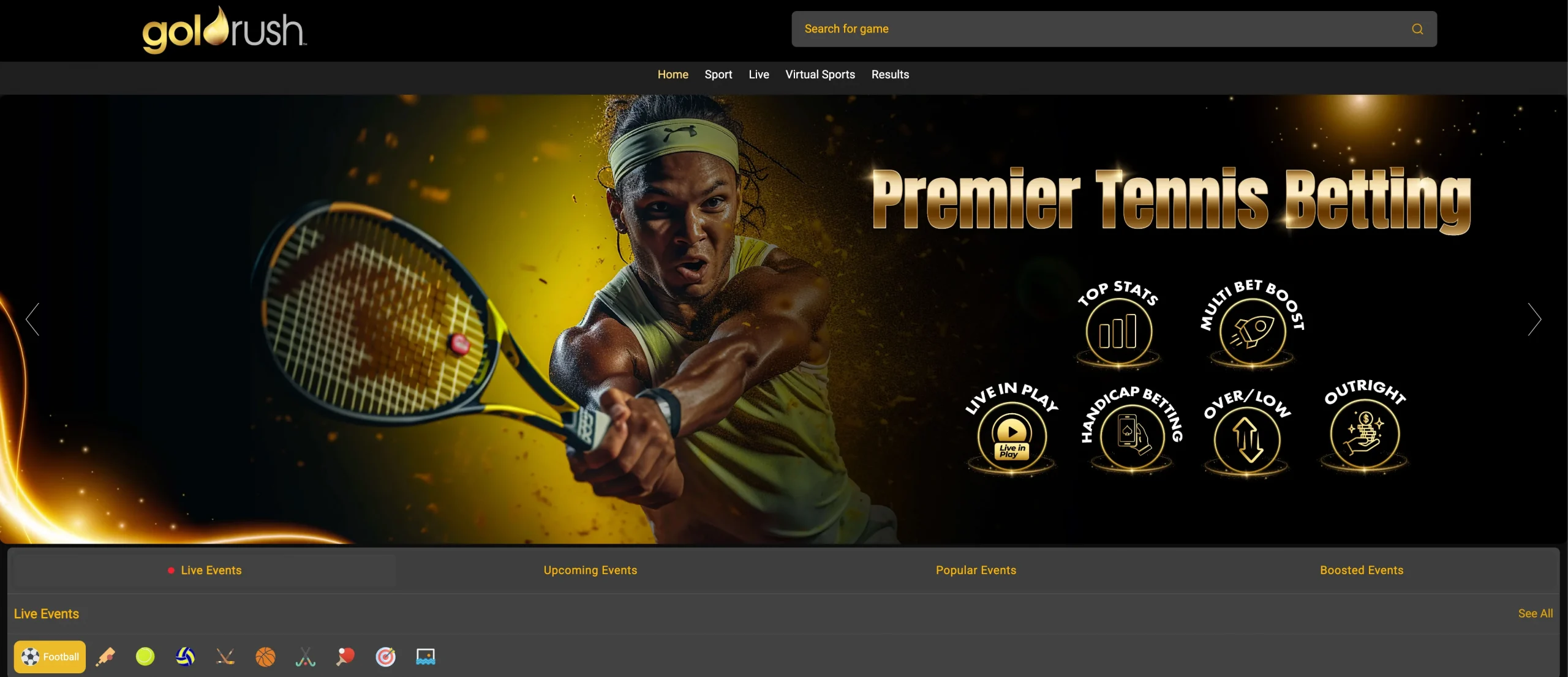 What Gold Rush Casino offers